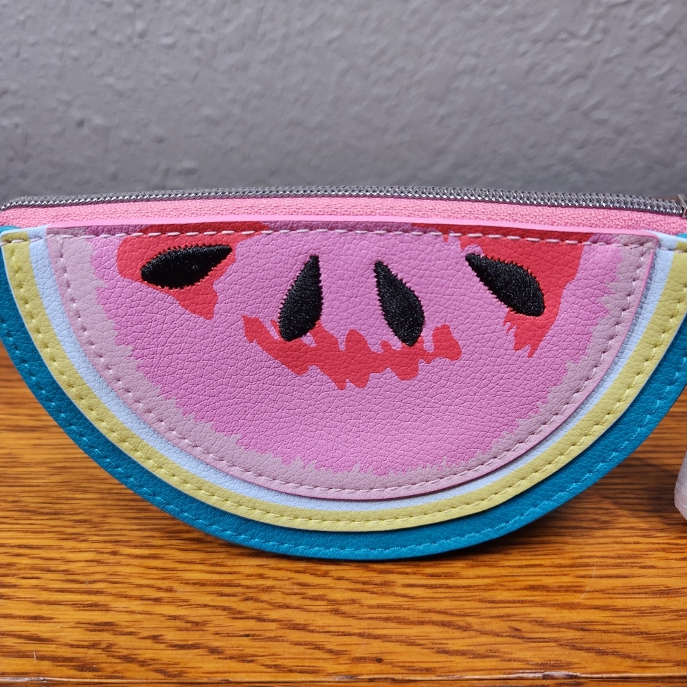 Vera Bradley Watermelon Coin Purse Charm - Picture 2 of 9